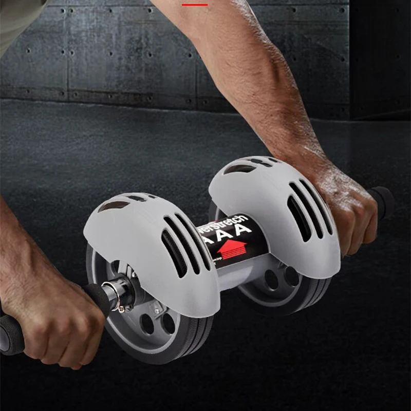 New Fitness Men And Women Home Weight Loss Big Anti-skid Abdominal Muscles Belly Abdomnal Wheel_voghion.com