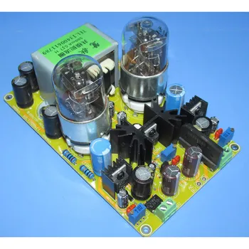 

LT1086 3-way voltage regulator 6H6P electron tube secondary rectification buffer, audio power board, positive and negative out