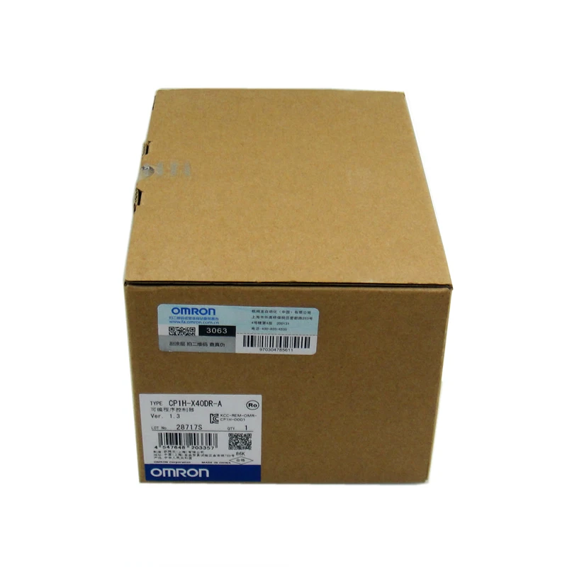 Новый контроллер PLC OMRON CP1H-XA40DR-A CP1H-XA40DT-D CP1H ЦП для реле ввода/вывода Omron Sysmac 40 кодер с