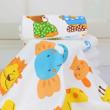 Двухслойное Марлевое банное полотенце, одеяло, покрывало 60X120, банное полотенце для детей, чистый хлопок