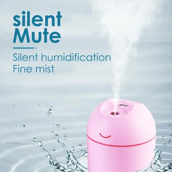 

Car Aromatherapy Essential Oil Diffuser 250mL Air Humidifier USB Mist Maker with 7-Color LED Night Lamp for Car Home