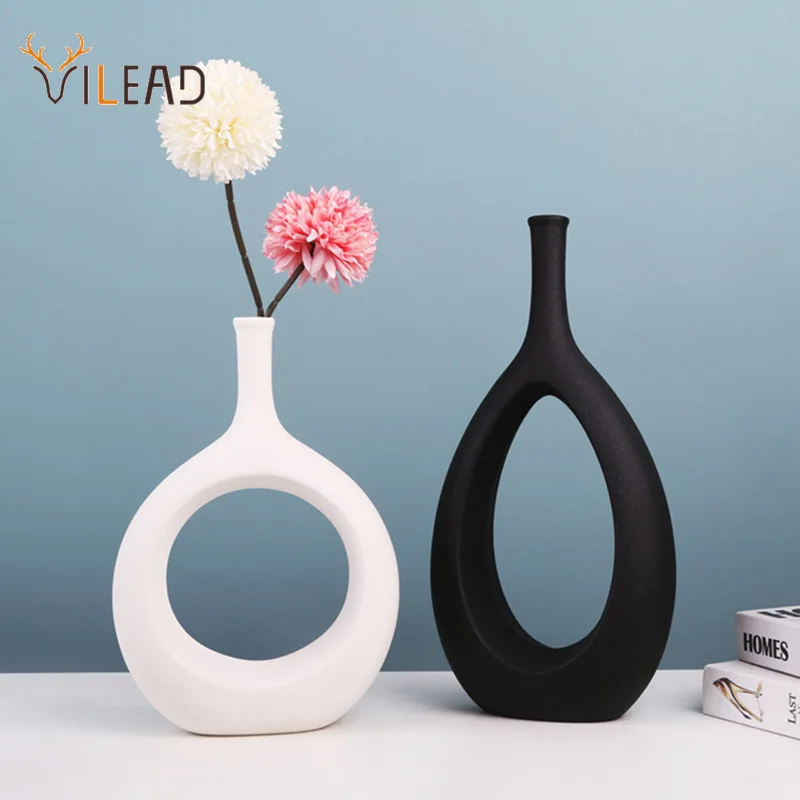 Ceramic Vases Decorative Set Home Decor Vases Pots Decorative Vases Pots 2 Pcs/set