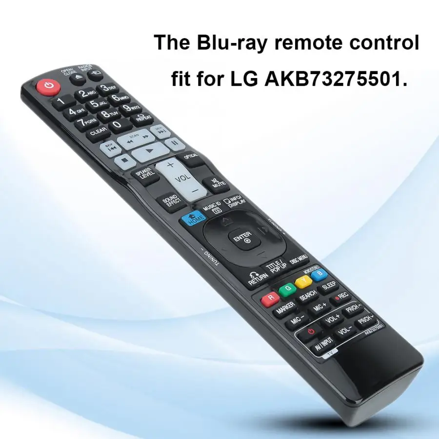 Пульт дистанционного управления для LG AKB73275501 Blu-ray домашний Телевизор замена пульта дистанционного управления с износостойким корпусом
