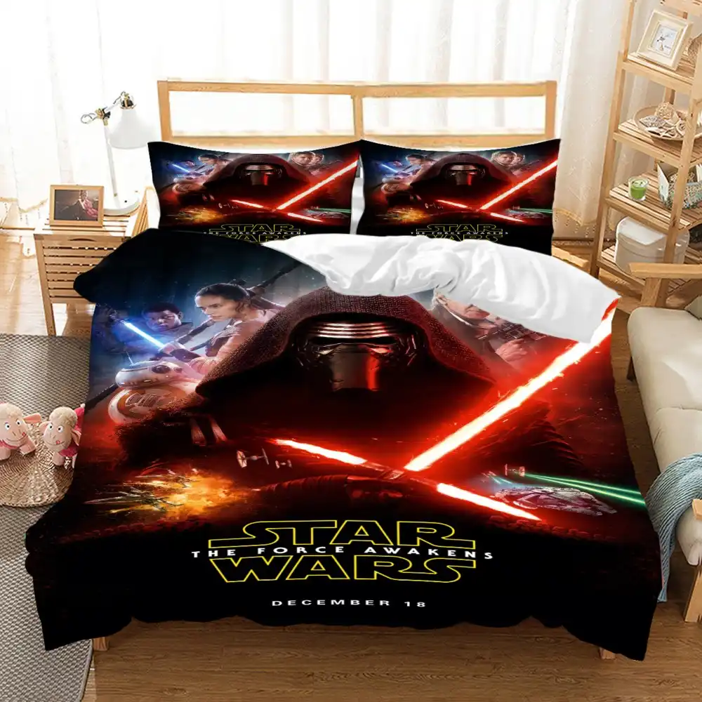 Star Wars Bedding Sets Boys Bedroom Decor Bed Linen Set Twin Full Queen King Single Double Size Bed Cover Pillowcase 2 3 Piece Aliexpress