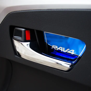 

For Toyota RAV4 2016 2017 2018 Accessories styling Car accessories Interior Door Handle Bowl Cover Patch trim Decoration