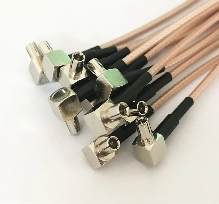 20 шт. коннектор коаксиального кабеля с разъемом штырь гнездо|angle connector|l connectorangled