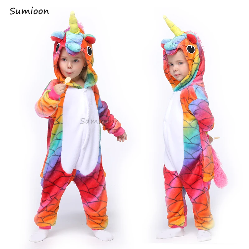 Kids Kigurumi Onesie Unicorn Pajamas For Children Animal Panda Blanket Sleepers Baby Costume Winter Boys Girsl Cat lion Jumspuit Kids Kigurumi Onesie Unicorn Pajamas For Children Animal Panda Blanket Sleepers Baby Costume Winter Boys Girsl Cat lion Jumspuit