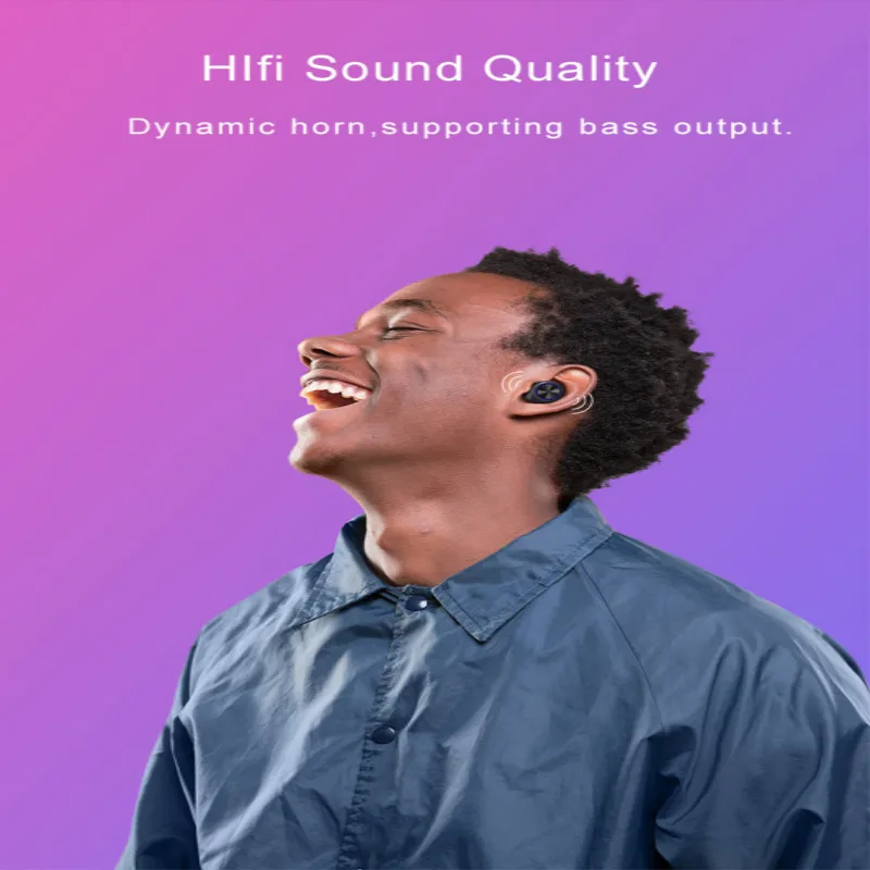 S17 TWS Wireless Sports Noise Reduction Headset Bluetooth 5 0Headset Stereo with Mic Earphone For iphone and Huawei xiaomi phone