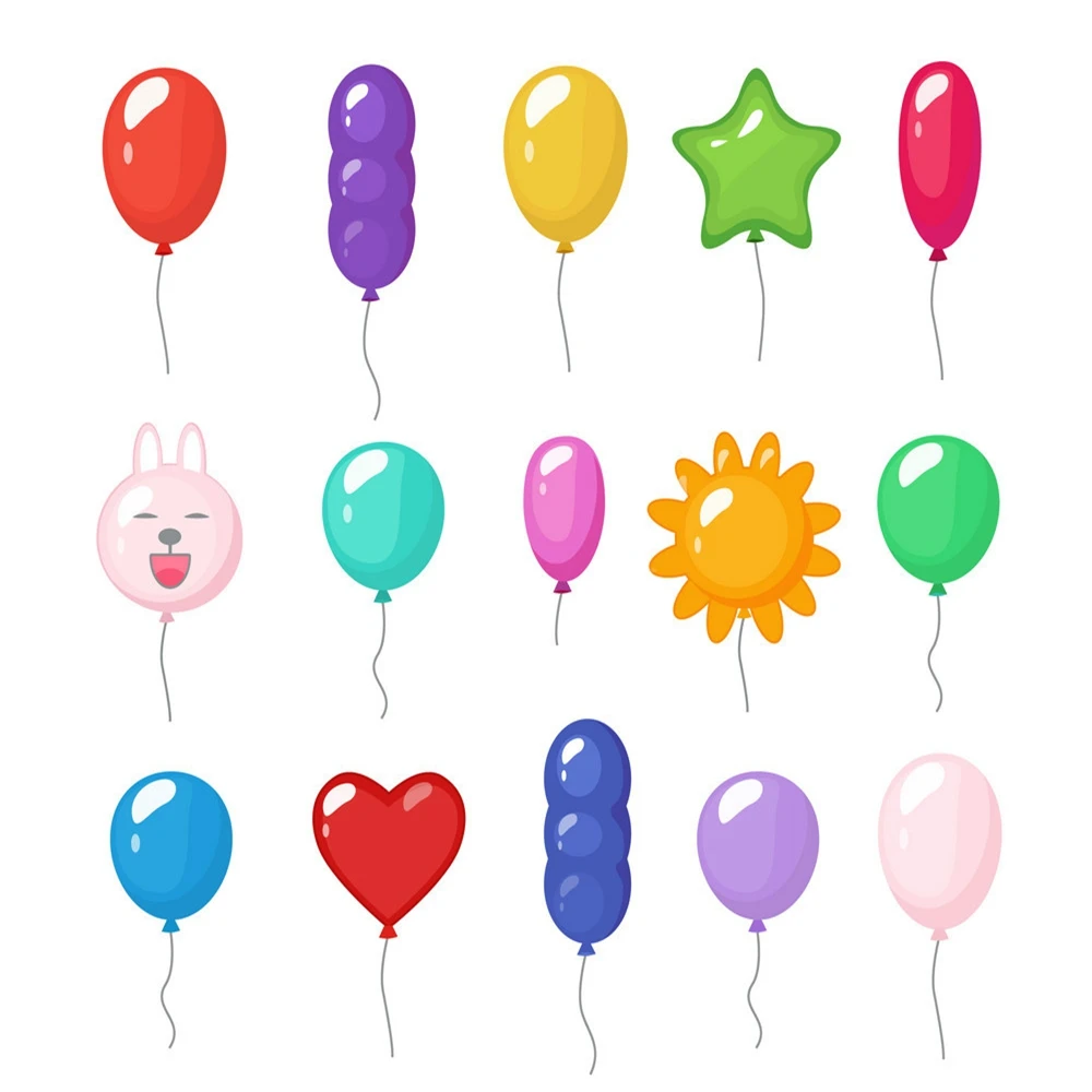 Set Of Cartoon Balloons Scrapbooking Paper Metal Craft Dies For Card Making Cut 2022 Embossing New | Дом и сад