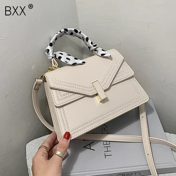 

[BXX] Simple Design Small PU Leather Shoulder Bags For Women 2020 Autumn Autumn Trend Handbags Ladies Fashion Travel Bag HO510