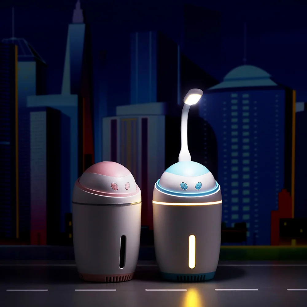 

New Style Mobs Humidifier USB Night Light Mini Household Car Mounted Household Office Daily Use Desktop Gift