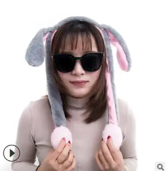 1 24 шт./лот DIY простой мульти плюшевые уши кролика движение повязки на голову подушка безопасности шпилька головных повязок инструмент для укладки аксессуар HA1666 - Цвет: 1
