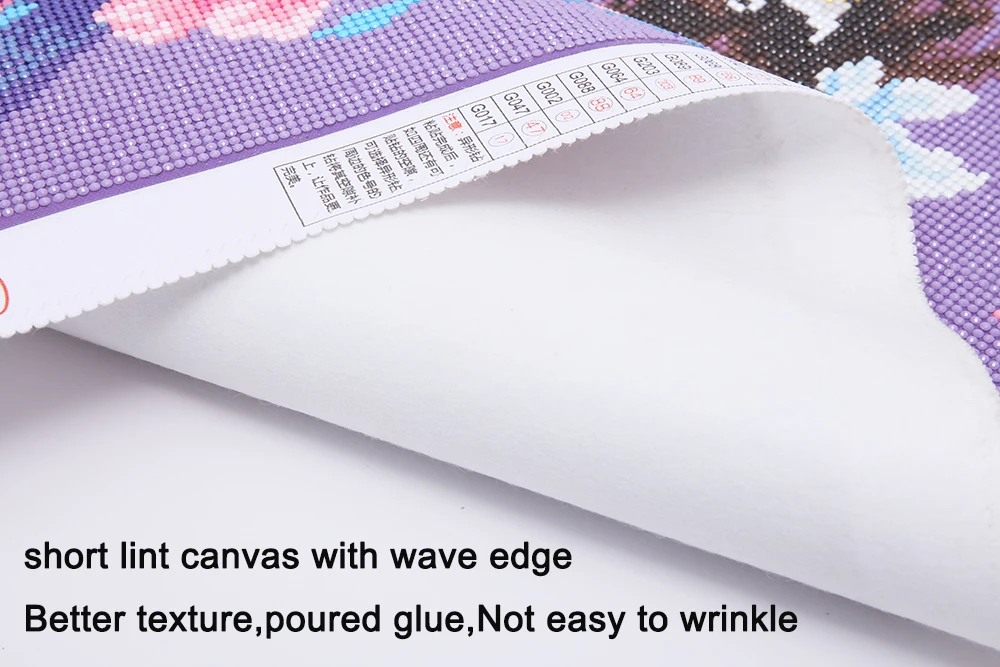 短毛优质画布带花边