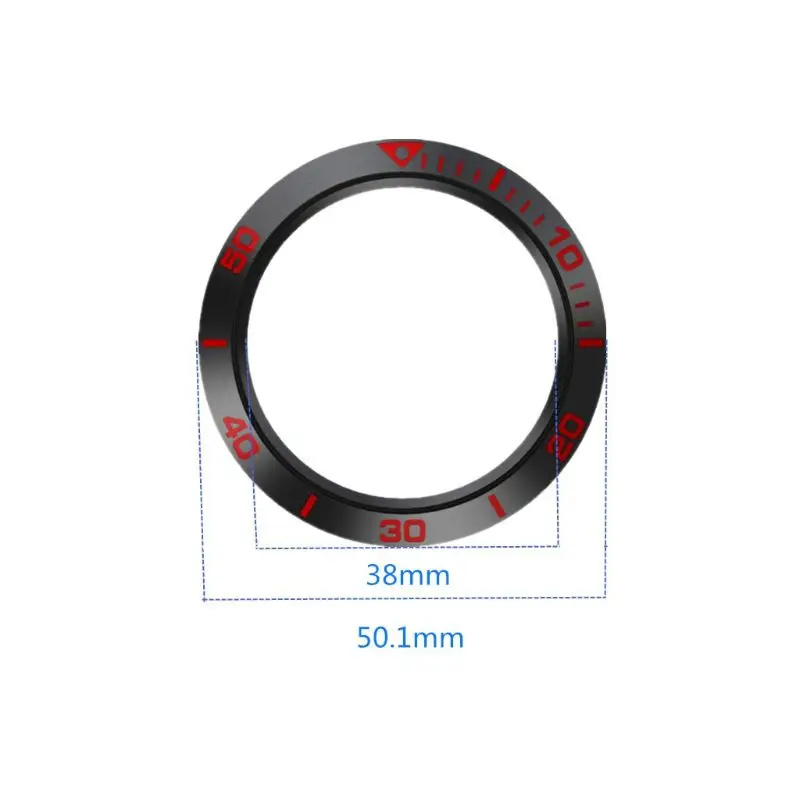 For suunt AMBIT 3 Bezel Ring Adhesive Cover Anti Scratch  Steel Smart watch