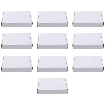 

20PCS Corrugated Board Packing Boxes Practical Storage Carton Packing Boxes Moving Boxes for Delivery Express