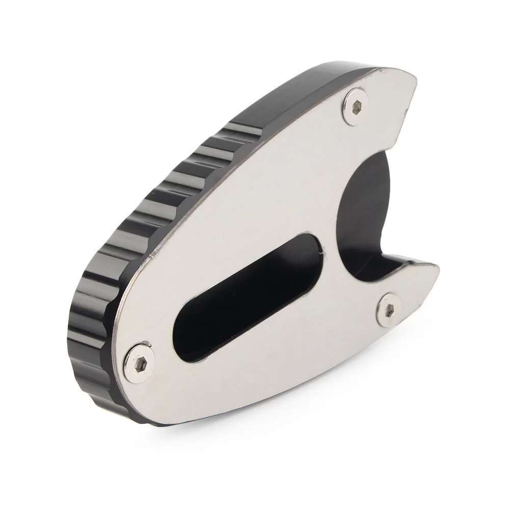 SV650X Motorcycle Left Kickstand Side Stand Extension Enlarger Pad For SUZUKI SV650