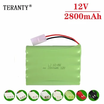 

( H Model ) 12v 2800mah NiMH Battery For Rc toy Car Tanks Trains Robot Boat Gun Ni-MH AA 1000mah 12v Rechargeable Battery