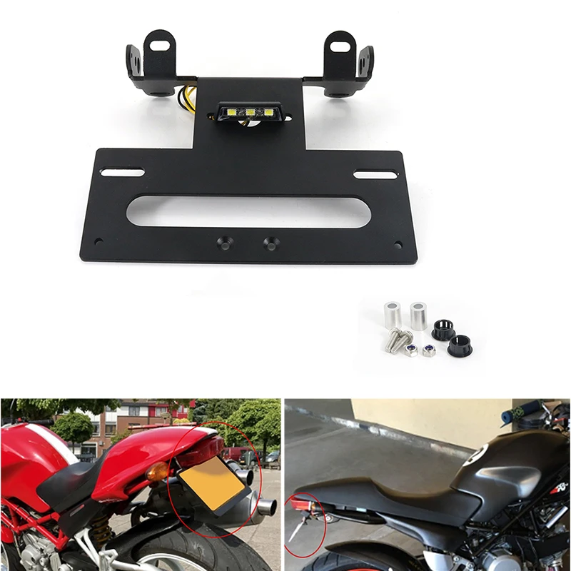 Кронштейн для номерного знака Ducati Monster 400 620 695 750 800 900 S2 S2r S4 S4r | Автомобили и