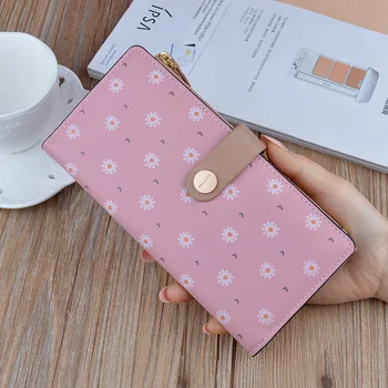 

New Women Long Wallet Clutch Printing Woman's Large Capacity Wallets Female Hasp Zipper Purses Lady Phone Pocket Card Holder.