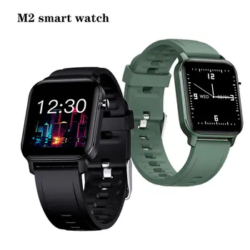 

M2 Smart Watch Waterproof Heart Rate Sleep Monitor Message Call Remind 1.4 inch Full Touch Fitness Tracker Waterproof Smartwatch