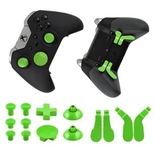 Ручка, металлические кнопки, запасные части для Xbox One Elite, 14 шт., игровая ручка, Сменный Набор инструментов, джойстик для ремонта кнопок