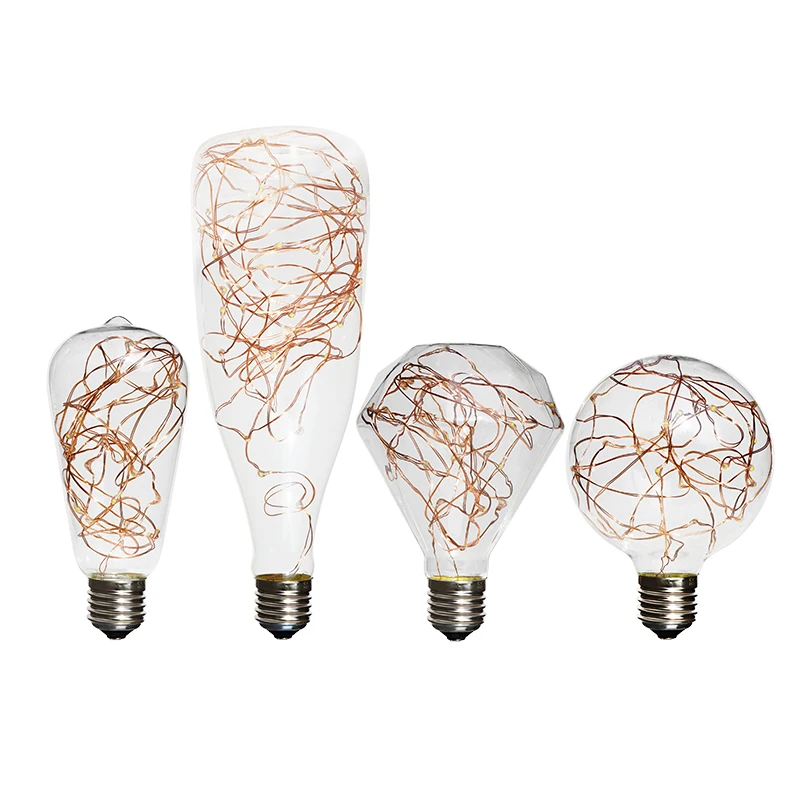 Креативная светодиодная гирлянда RGB из меди и шелка лампа в форме черепа 110 В