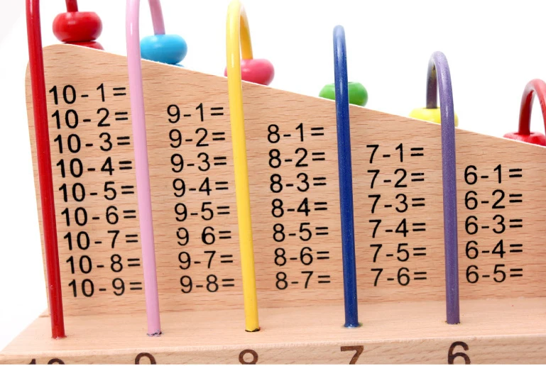 Деревянные Abacus костяшки математические игрушки облака вычисления бусина блоки Дети Обучение по методу Монтессори Развивающие игрушки для детей GYH