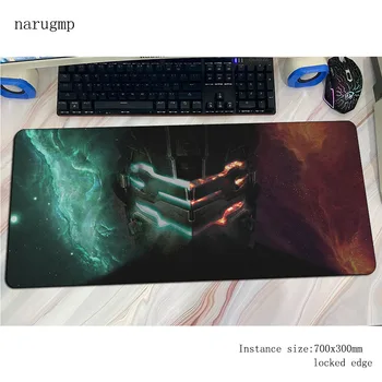 

dead space padmouse Natural Rubber accessory 90x40cm mouse pad Kawaii gaming enterprise rubber mats keyboard mouse mat gamer