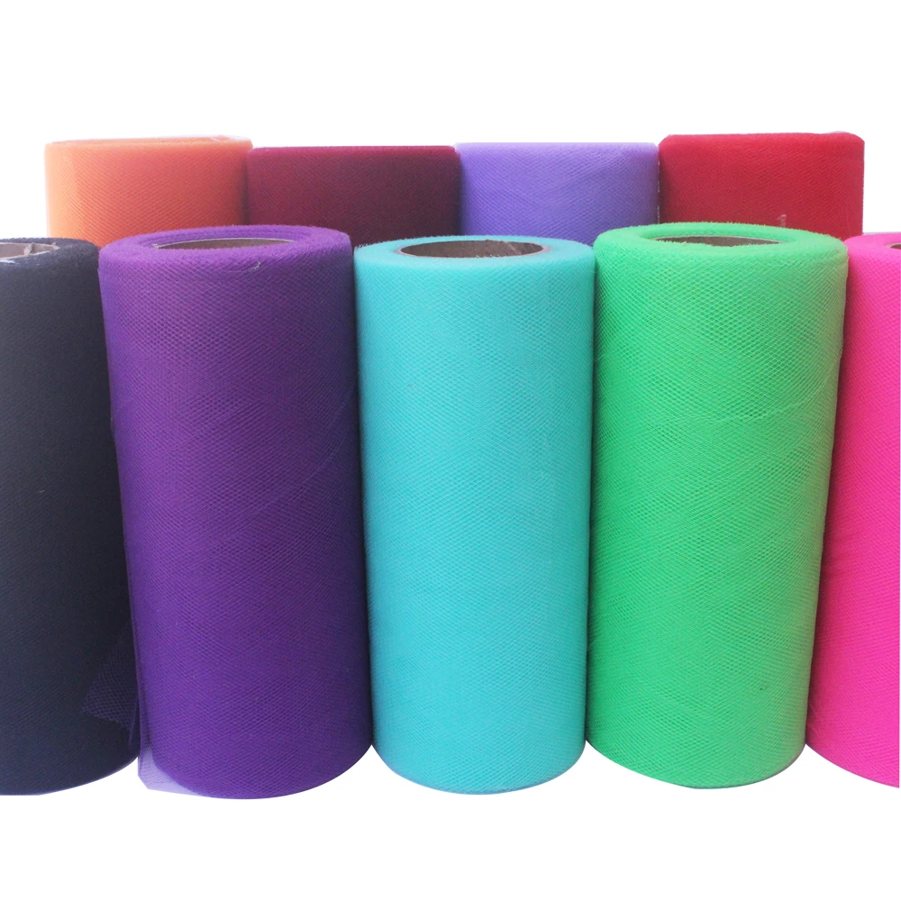 Tulle Roll Net Organza Fabric DIY Craft Girl Doll Tutu Skirt Accessories Wedding Party Decoration | Дом и сад