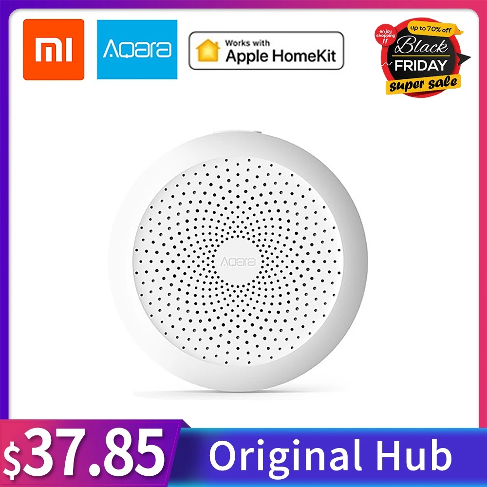 

update Xiaomi Mijia Smart Home Multifunctional Gateway 2 Alarm System Intelligent Online Radio Night Light Bell
