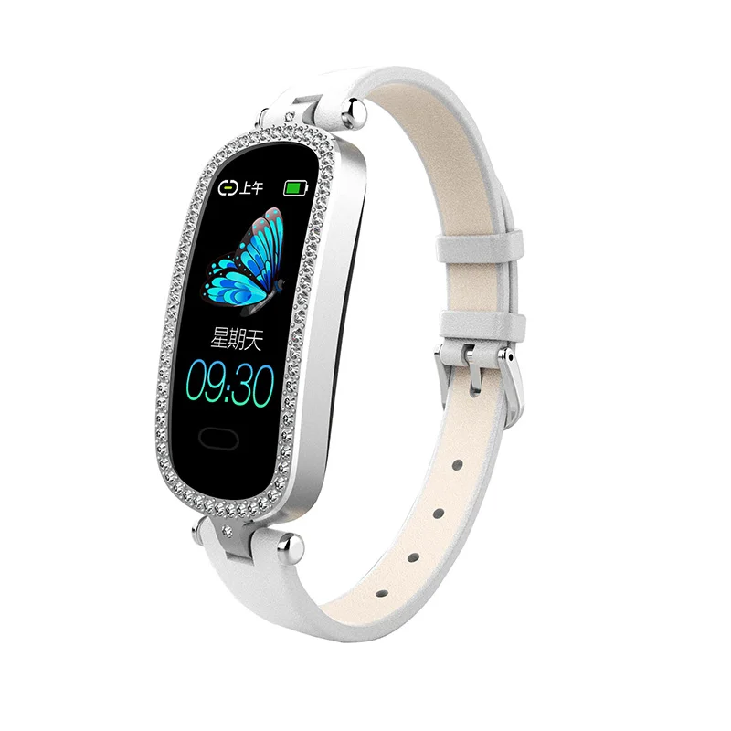 Женские Смарт-часы Vrouwelijke с ремешком на руку Hartslag Bloeddruk Lady Smartwatch Vrouwen Meisje подарок |