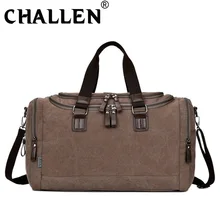 Новая мужская Холщовая Сумка для путешествий, большая вместительность, мужская повседневная сумка на плечо, сумка через плечо, B46-06