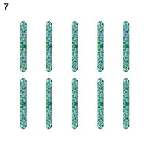  10Pcs Acrylic Stick Molds Lightweight Healthy Portable DIY Widely Use Ice Cream Stick Moulds Ice-lolly Molds for Summer 