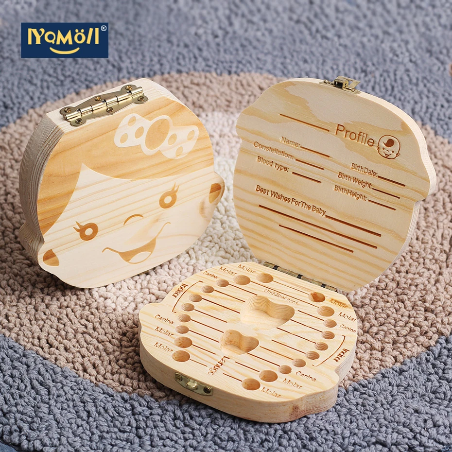 Зубная фея коробка/Детская зубная коробка/детский подарок на память/подарок для душа ребенка/Персонализированная память/пуповина