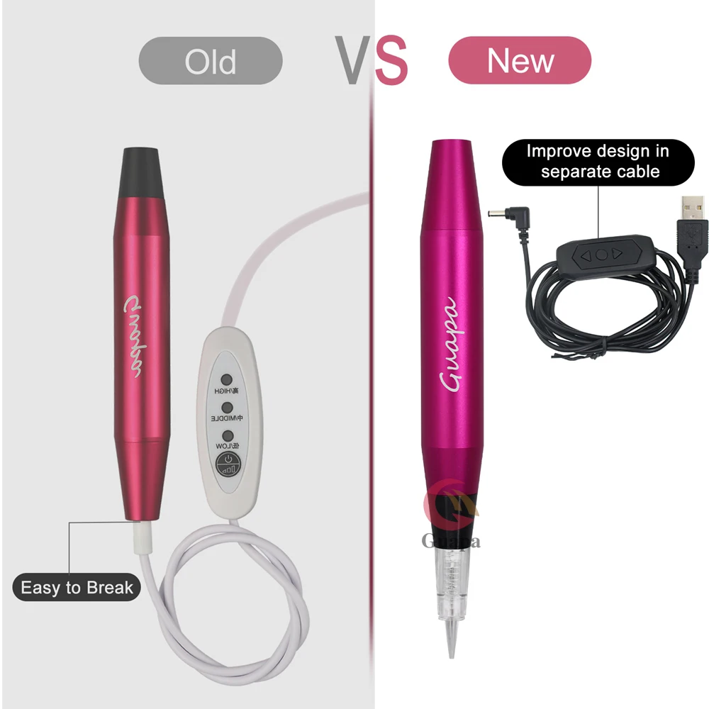 Professional Tattoo Pen Contour Tattoo Gun Machine for Permanent Makeup Eyebrow Lip with Cartridge Needles tattoo supplies tattoo kit tattoo pen