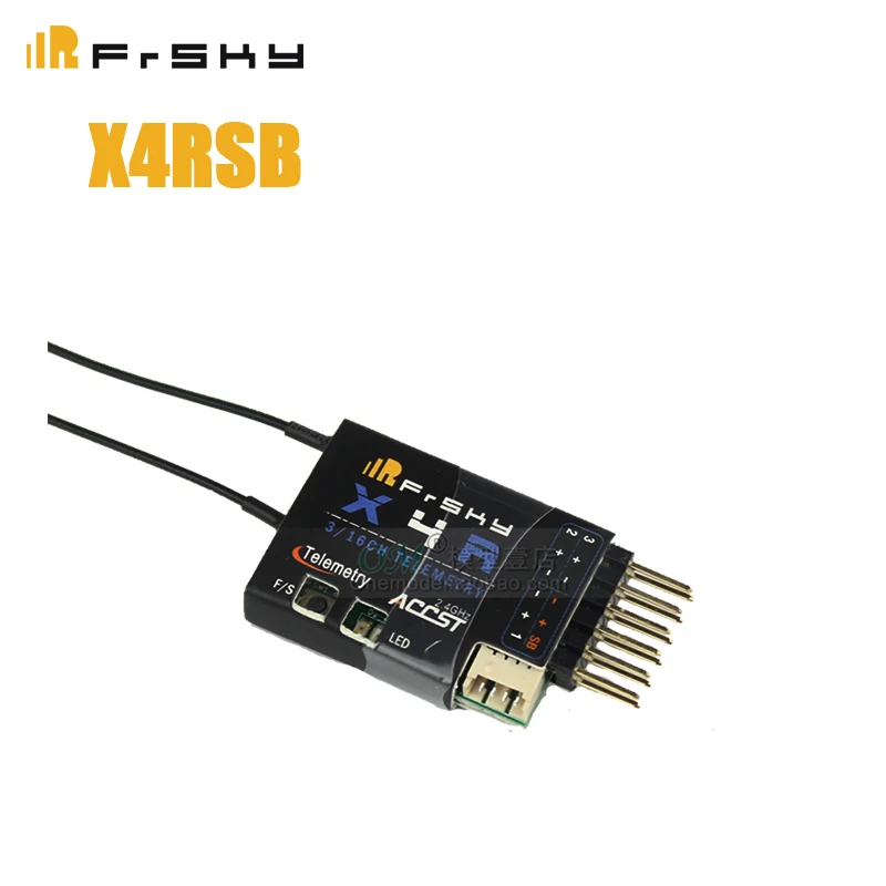 

Original FrSky X4RSB x4r-sb FCC 2.4GHz ACCST 3/16CH Telemetry Receiver For RC Quadcopter Multicopter Part Compatible with X9D