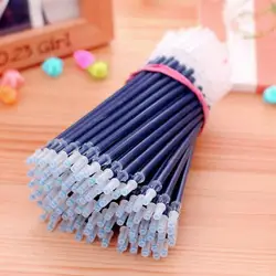 Recambios de bolígrafo de Gel 20 piezas, tubo de aguja de tinta de plástico superliso resistente al desgaste, recambios de bolígrafo de 0,5mm para oficina