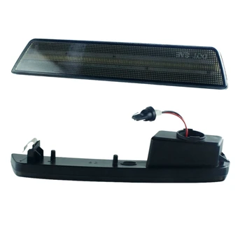 

Smoked Lens Led Front & Rear Side Marker Lights Kit for 08-14 Dodge Challenger