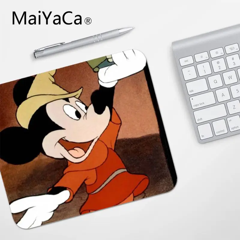MaiYaCa Высокое качество Микки Минни офисные мыши геймер силиконовый коврик для мыши Лидер продаж подставка под руку мышь игровой коврик для мыши - Цвет: No Lock Edge18x22cm