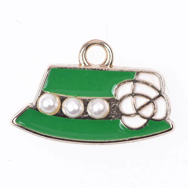 1 Pcs Metal Croc Shoes Charms Pink Women Bags Decoration Black Formal Hat Lady Bracelet Accessories Perfume Bottle Girl Gidt b8504