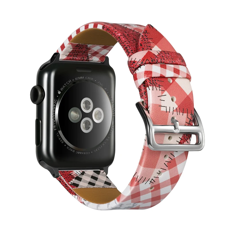 Кожаный ремешок National Wind для apple watch band 42 мм 38 44 40 модный браслет iwatch series 5/4/3/2/1 |