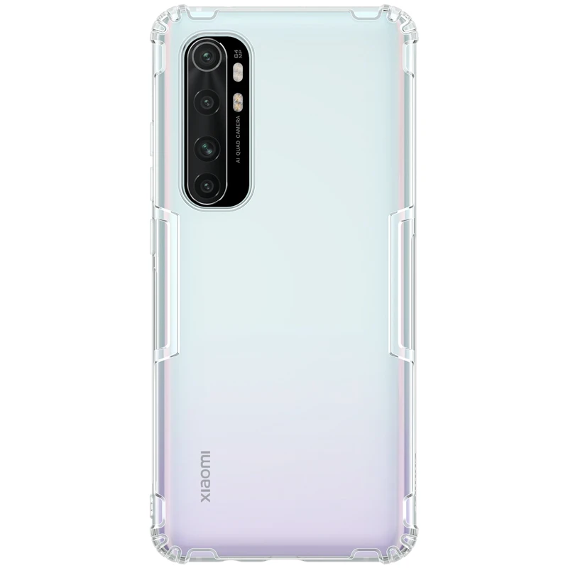 Чехол NILLKIN для Xiaomi Mi Note 10 Lite чехол силиконовый натуральный прозрачный мягкий из