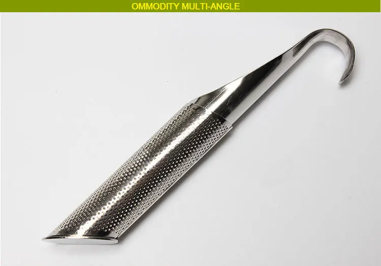 New Style 304 Stainless Steel Tea Strainer Hanging Pipe-Shaped Handle Tea Making Device Useful Product Tea Strainer Tea Filter