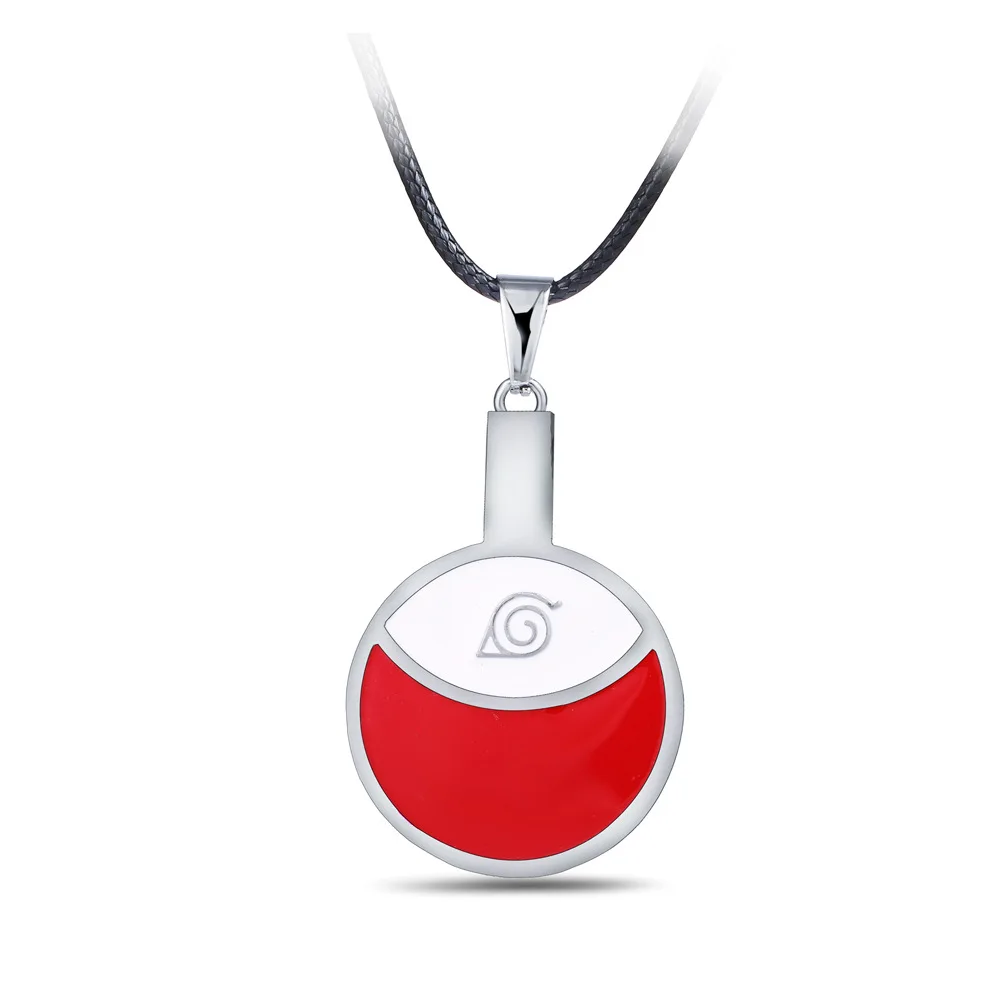 

Anime Accessories Naruto Uchiha Clan Badge Logo Fan Pendant Necklace