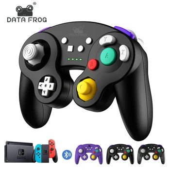 

DATA FROG Wireless Bluetooth Game Controller For Nintendo Switch Pro Game Joystick for PC /TV BOX/ Android Mobile Phone/PS3