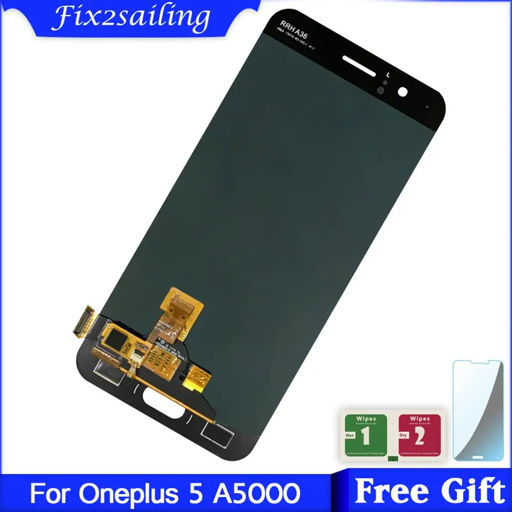 

Best quality For Oneplus 5 1+ 5 A5000 LCD Display Touch Screen Digitizer Assembly For One Plus 5 1+5 A5000 LCDs
