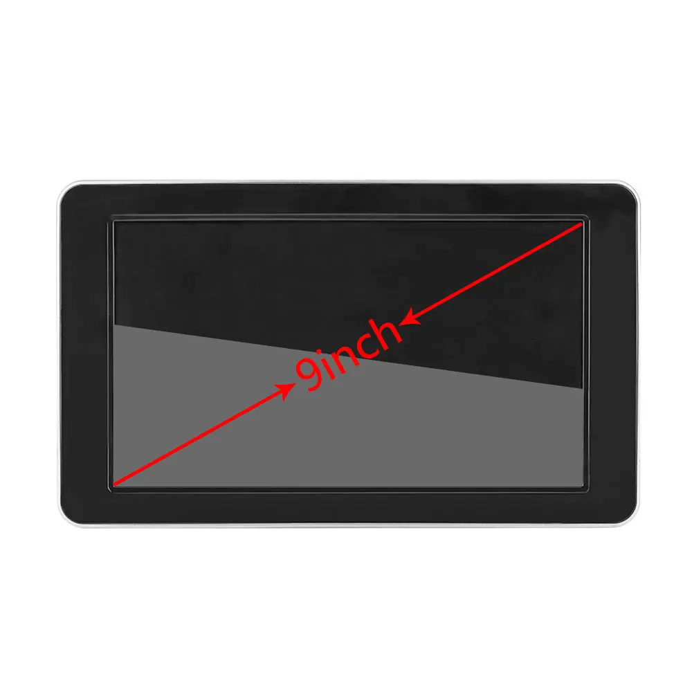 Vehemo автомобильный монитор постоянного тока 12 В TFT-LCD автомобилей подушки дисплей Реверсивный изображение видео плеер монитор Автомобильный прочный