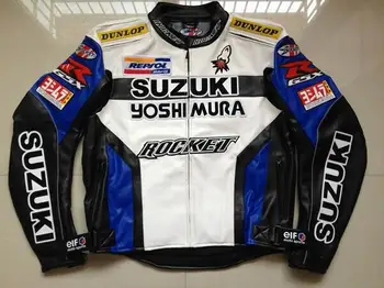 

Hot Men's Waterproof Windproof Motorcycle Racing Jackets PU Leather Motocross Riding Jacket M-XXL n