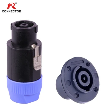 

50pcs/25sets 8pins Speak Connector Speaker NL8 Loudspeaker Amplifier Adapter speak power Male Plug&Female Jack