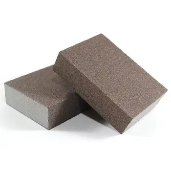 

Kitchen Emery Sponge Brush Dirt Stain Removal Cleaning Sponge Scrubbing Rust Cleaning Tool